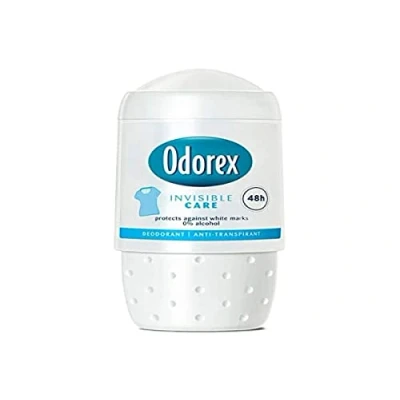 Afbeelding van Odorex Women Deo Roll on Invisible Care beschermt je tegen witte strepen/48H 50 ml