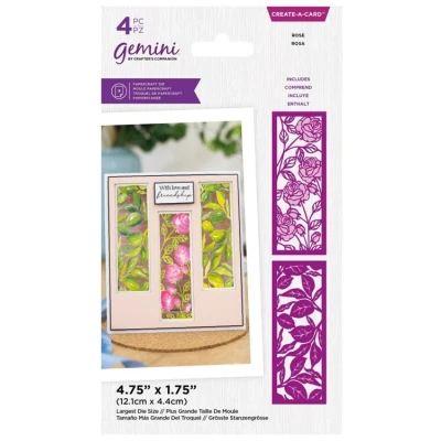 Afbeelding van Gemini CaC Snijmal Floral Panels Rose