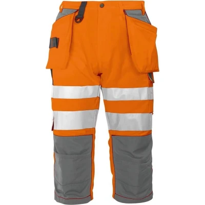 Afbeelding van ProJob 6510 SIGNALISATIEPIRATENBROEK EN ISO 20471 KLASSE 2 646510 Oranje