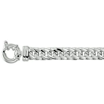 Afbeelding van Armband Zilver Gourmet 10 mm x 19 cm lang