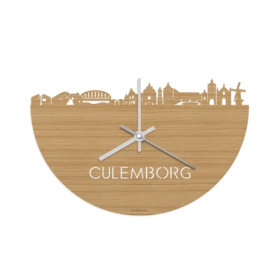 Afbeelding van Skyline Klok Culemborg Bamboe
