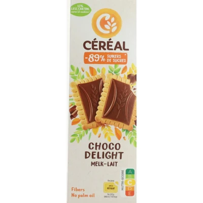 Afbeelding van 5x Céréal Chocokoek Delight Melk 126 gr