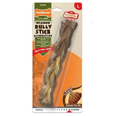 Afbeelding van Nylabone Power Chew Braided Bully Stick