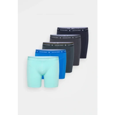 Afbeelding van Jack &amp; Jones Heren Plus Size Boxershorts Trunks JACRON 5 Pack Maat 4XL