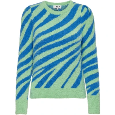 Afbeelding van ONLY ONLPIUMO LS JQ O NECK CS KNT Dames Trui Maat XS