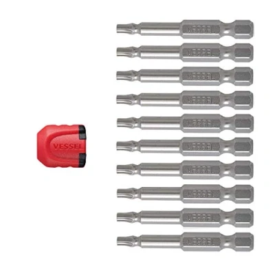 Afbeelding van VESSEL EMGETX2050P10T Neck Torsion Bitset TORX T20 50 mm 10 delige set