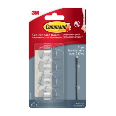 Afbeelding van Bevestigingsstrip Command 4 kabelclips rond
