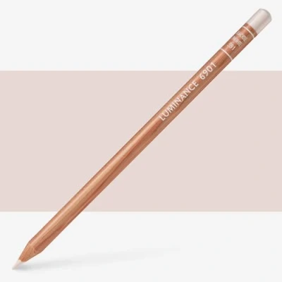Afbeelding van Caran d&#039;Ache Luminance Colour Potlood Artist Kleurpotloden / 3 Stuks/Pak Kleur: 581 Roze Wit (6901.581)