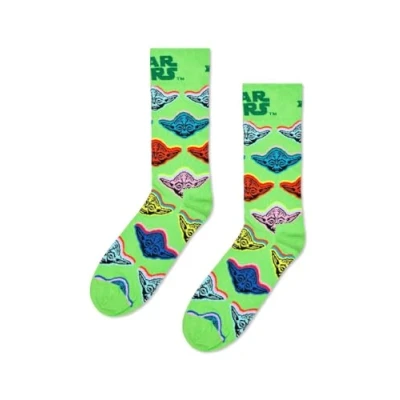 Afbeelding van Happy Socks Star Wars Yoda Sock, groen, 36 EU
