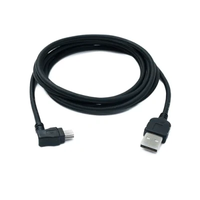 Afbeelding van System S 2m meter mini USB kabel 90 graden hoek