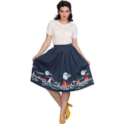 Afbeelding van Dancing Days NATUTICAL Gebreide trui 4XL Creme