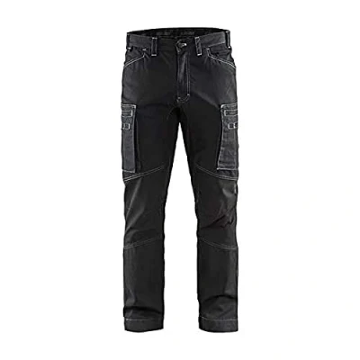 Afbeelding van Blaklader BlÕklõder Service Werkbroek denim stretch zwart maat C56