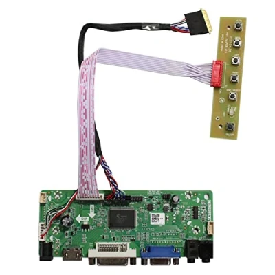 Afbeelding van HDMI VGA DVI Audio LCD Controller Card voor LP156WH2 LP156WH3 LP156WH4 TL A1 B1 C1 Q1 N1 B156XW02 15,6&quot; 1366x768 40 Pin LVDs scherm