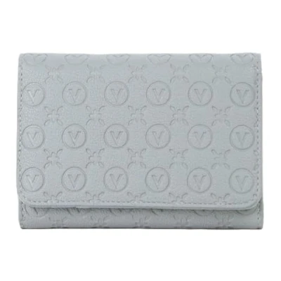 Afbeelding van VALENTINO portemonnee Samba Re Wallet Grigio grijs