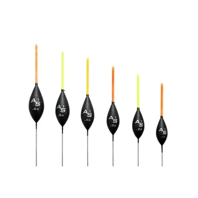 Afbeelding van Drennan AS 1 Pole Float (10 Stuks) Dobber 0.40g 10 Stuks (9 Rode en Gele Antenne)