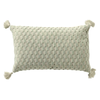 Afbeelding van Dutch Decor DAIMY Sierkussen 30x50 cm Harbor Gray blauw Inclusief binnenkussen