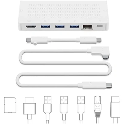 Afbeelding van Twelve South StayGo USB C Hub wit 12 2115