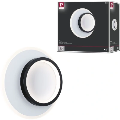 Afbeelding van Paulmann 71165 LED wandlamp 9.5 W Wit, Zwart