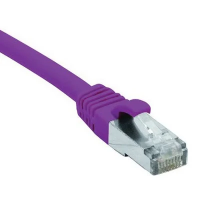 Afbeelding van Netwerkkabel RJ45 CAT 6 F/UTP LSOH SNG paars 2 m