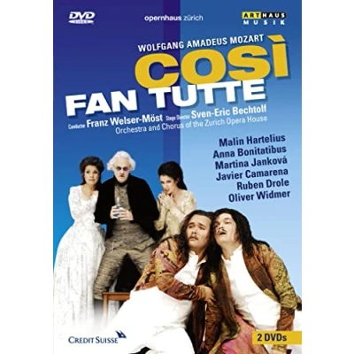 Afbeelding van Wolfgang Amadeus Mozart Cosi Fan Tutte (Zurich, 2009)