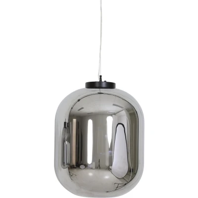 Afbeelding van Light &amp; Living Hanglamp Julia Ø44x53,5 cm Smoke Glas