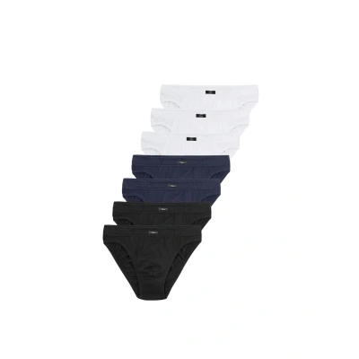 Afbeelding van s.Oliver 7 PACK Slip, Heren, Maat: Small, Schwarz, navy, weiß
