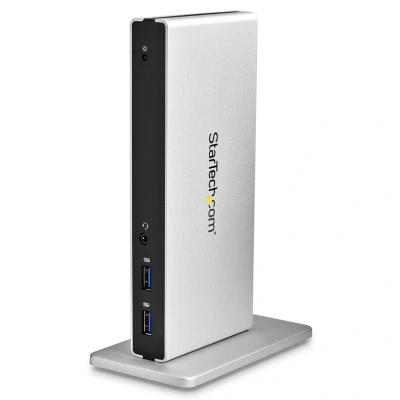 Afbeelding van StarTech.com Universeel USB 3.0 laptop docking station met Dual DVI Video HDMI &amp; VGA adapters, 2