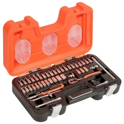 Afbeelding van Bahco S460 46 delige dopsleutelset in opbergbox 1/4&quot;