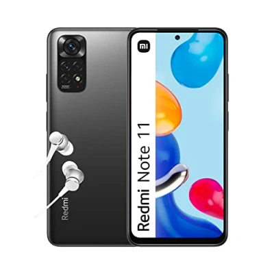 Afbeelding van Xiaomi Redmi Note 11 Smartphone, 4 + 128 GB, display 6,43 inch 90 Hz FHD+ Amoled Dotdisplay, Snapdragon 680, camera, IA 50 MP, 5000 mAh, grafietgrijs met Alexa handsfree