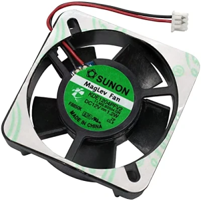 Afbeelding van Ventilator 12V DC 1,2W 40x40x10mm 13,5m3/h 7000U/Min Sunon KDE1204PFV2