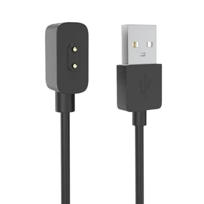 Afbeelding van Bicmice Magnetische oplaadkabel voor Xiaomi Mi Smart Band 8/8 Pro/8 Active USB oplader, laadstation, compatibel met Redmi 2, Watch 4/3 Active/3 Lite (1 m)