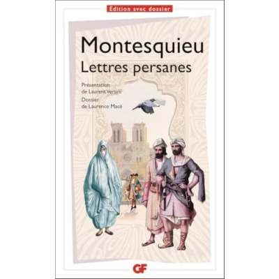Afbeelding van Lettres persanes: Programme nouveau Bac 2021 1re. Parcours &quot;Le regard éloigné&quot;
