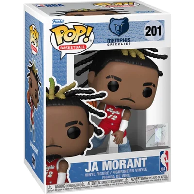 Afbeelding van Funko Pop! NBA: Grizzlies Ja Morant (City Edition 24) vinyl figuur om te verzamelen cadeau idee officiële merchandising speelgoed voor kinderen en volwassenen sportfans