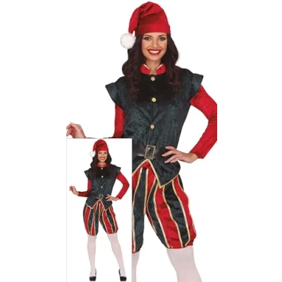 Afbeelding van Kerst Elf Outfit Titanthia Maat S