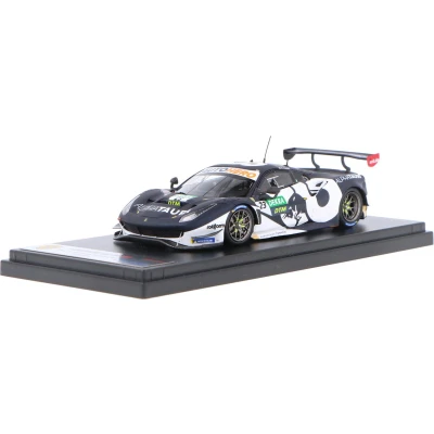 Afbeelding van De 1:43 Diecast Modelauto van Ferrari 488 GT3 EVO 3.9L Turbo V8 Team Alpha Tauri #23 DTM 2021. rijder was A. Albon. fabrikant het schaalmodel is Lookmart. Dit model alleen online verkrijgbaar.