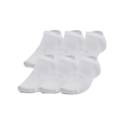 Afbeelding van Under Armour 6 PACK Enkelsokken, Heren, Maat: XL, White