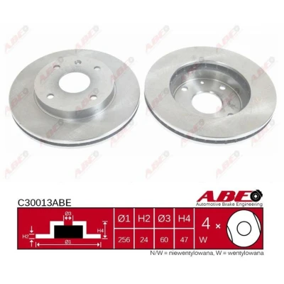 Afbeelding van ABE Remschijven C30013ABE