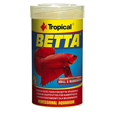 Afbeelding van Tropical Betta Visvoer 100ml Vissenvoer Splendens