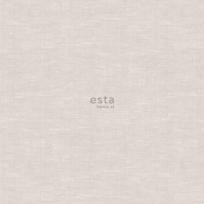 Afbeelding van Leen Bakker ESTAhome Behang Linnenstructuur 53cm X 10.05 M Beige Vlies