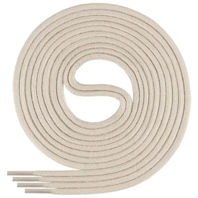 Afbeelding van Di Ficchiano SW 03 light.beige 75 gewaxte ronde veters, vetersluiting, diameter 2 4 mm, voor zakelijke schoenen, kostuumschoenen en leren schoenen