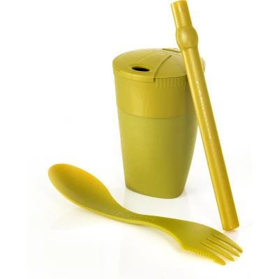 Afbeelding van Light My Fire ReKit Spork, beker en rietje kleur pirate gold