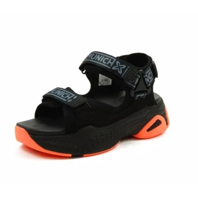 Afbeelding van Munich Areia Outdoorsandalen, Dames, Maat: 40, Black Leer/ synthetisch