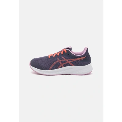 Afbeelding van Asics Patriot 13 Unisex Hardloopschoenen voor op de weg kinderen, Maat: 33.5, Indigo fog/papaya Textiel/ synthetisch