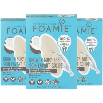 Afbeelding van 3x Foamie Body Bar Shake Your Coconuts