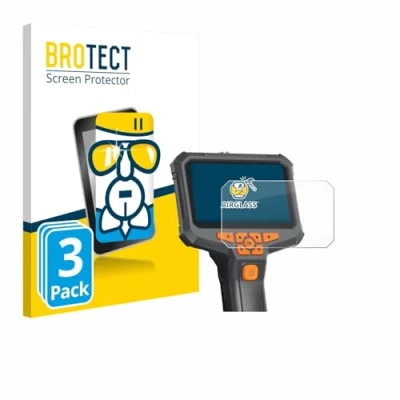 Afbeelding van BROTECT Screenprotector voor Teslong NTS 430 Folie Beschermfolie Beschermglas transparant (3 Stuks)