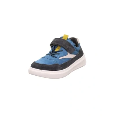 Afbeelding van Superfit Cosmo Sneaker, blauw/grijs 8020, 27 EU breed, Blauw Grijs Breed