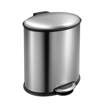 Afbeelding van EKO Elipse Step Bin 20L Mat RVS