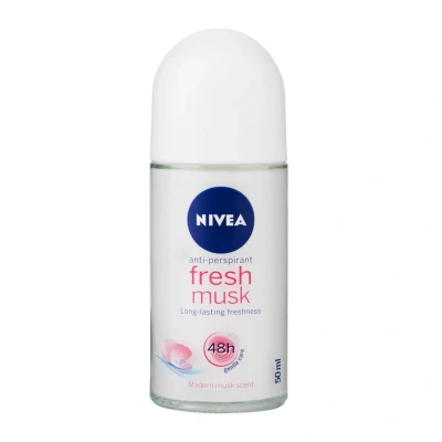 Afbeelding van Nivea Fresh Musk Deo Roller 6 x 50 ml