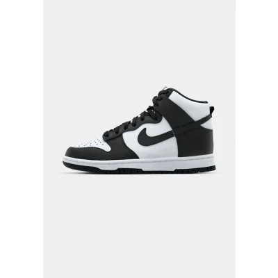 Afbeelding van Nike heren Dunk High sneaker van leer in de kleur Zwart, maat: 39