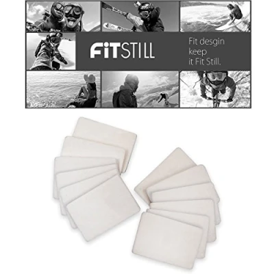 Afbeelding van FiTSTILL Anti condens inzetstukken 24 stuks Herbruikbare vochtabsorberende strips voor onderwater duikschelpen Go pro Hero 12/11/10/9/8/7/6/5/4/3 sessie, MAX, 11 Mini en andere camera&#039;s